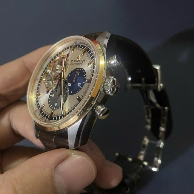 Zenith El Primero Chronograph 42mm - Niềng vàng đúc 18k 3
