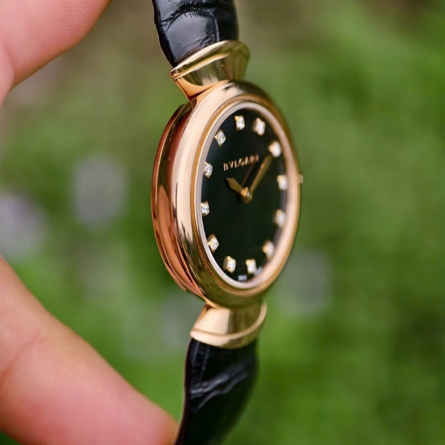 BVLGARI DIVAS’ DREAM 102841 DVP30BPGL Vàng đúc 18k Diamond 30mm 2