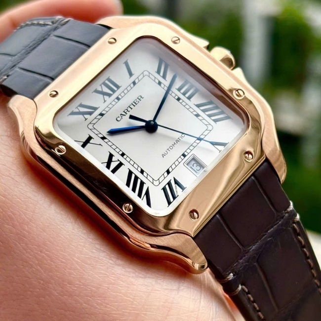 Cartier Santos De Cartier Large Automatic WGSAO011 Vàng đúc 18k WGSA0011 3