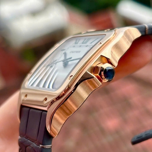 Cartier Santos De Cartier Large Automatic WGSAO011 Vàng đúc 18k WGSA0011 4