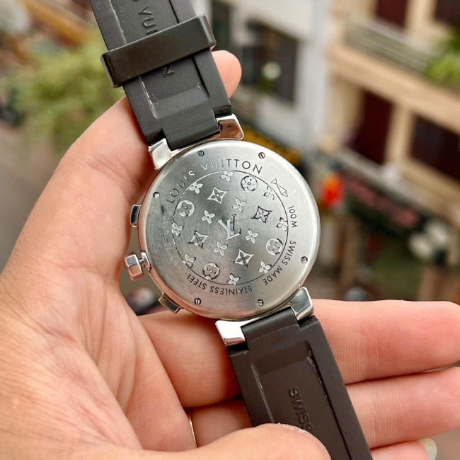 Louis Vuitton Tambour Chronograph Automatic Watch Q1122 40mm 3