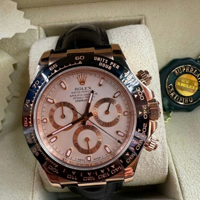 Rolex Cosmograph Daytona 40mm vàng đúc 18k 116515LN 1