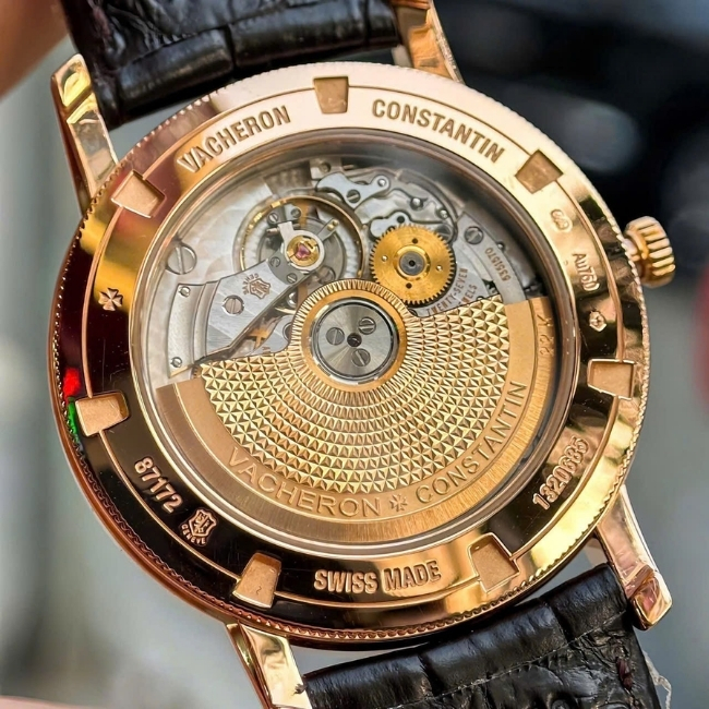 Vacheron Constantin Traditionelle Vàng hồng khối 18k 38mm - Củ văng vàng 22k 4