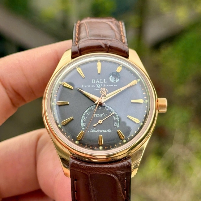 Ball Watch Company Trainmaster Kelvin Celsius Limited Edition NT3888D-PG-LLCJ-GYC 2 Ball Watch Company Trainmaster Kelvin Celsius Limited Edition NT3888D-PG-LLCJ-GYC 2