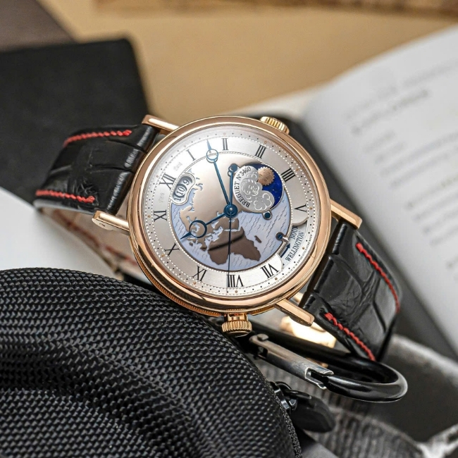 Breguet 5717 Classique Hora Mundi 43mm 18k Rose Gold World Time Automatic 2