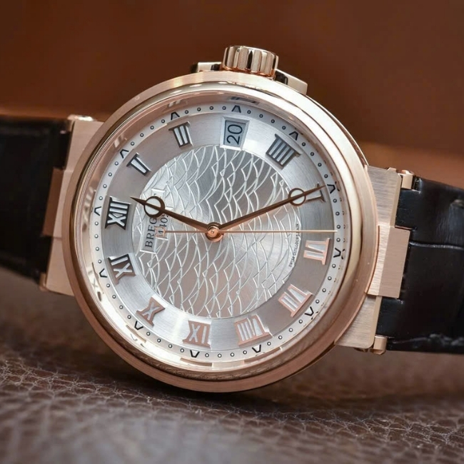 Breguet Marine 18k Rose Gold 40mm Automatic 5517BR_12_5ZU 2