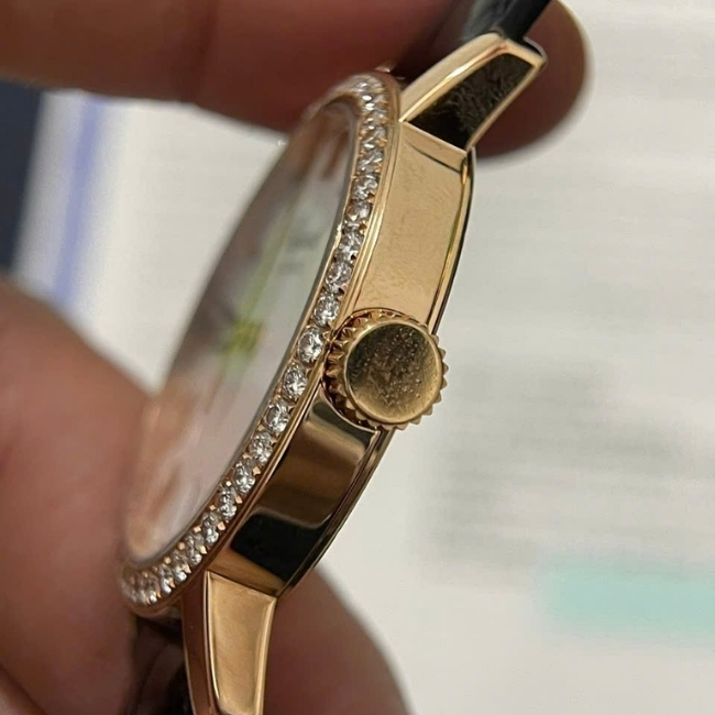 Chopard Classic 134200-5001 18k Rose Gold 33.5mm Diamond Bezel 4