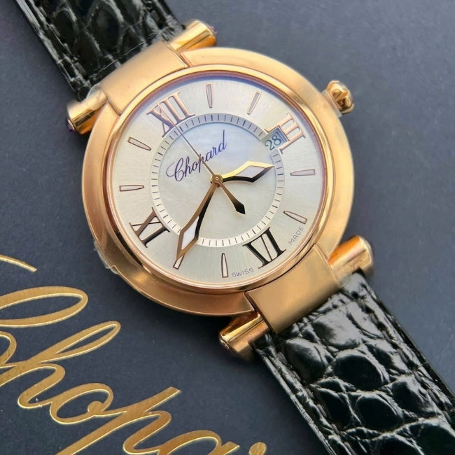Chopard Imperiale Quartz MOP 18k Rose Gold 384221-5001 36mm 4