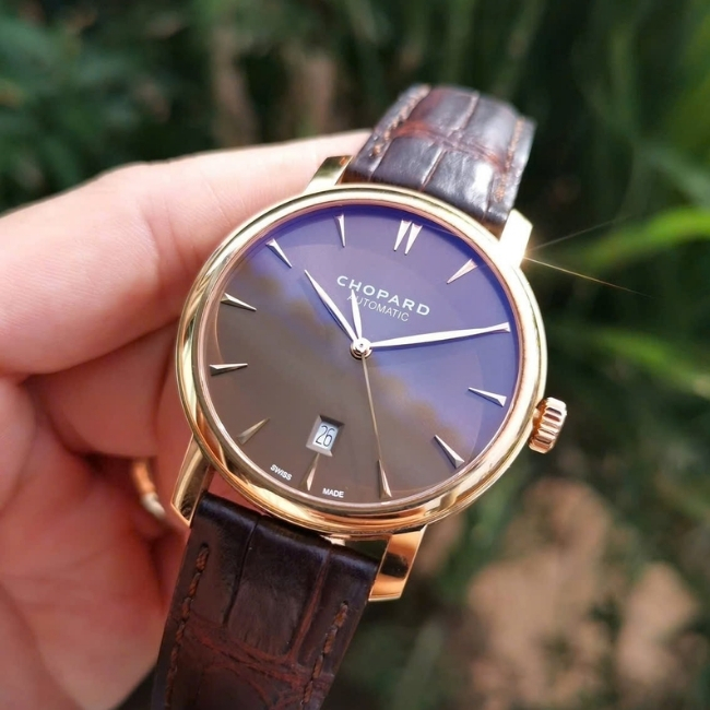 Chopard Vàng đúc 18k - mặt số nâu 40mm Automatic 1