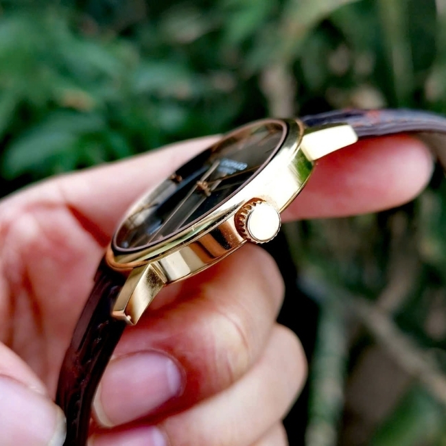 Chopard Vàng đúc 18k - mặt số nâu 40mm Automatic 4