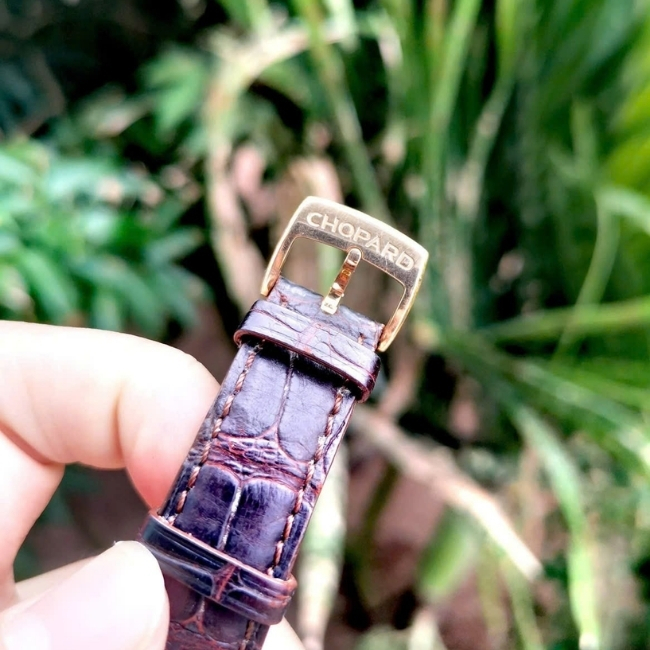 Chopard Vàng đúc 18k - mặt số nâu 40mm Automatic 5