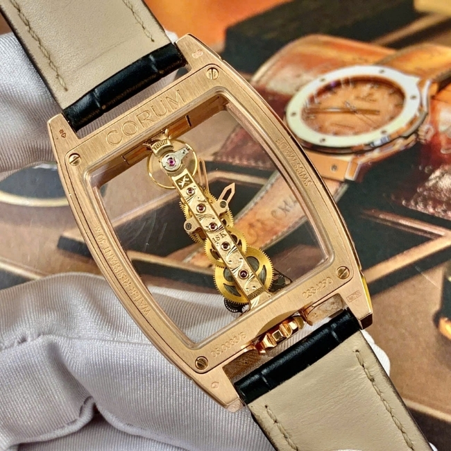 Corum Golden Bridge 18k Au750 độ kim rainbow B113_02957 - 113.310.85_0F01 0000R 3