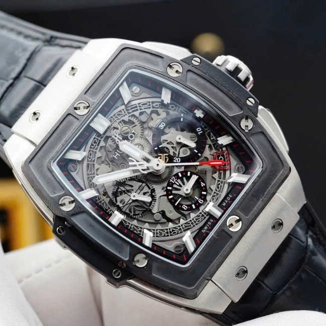 Hublot Skeleton Spirit of Big Bang Titanium Ceramic 642.NM.0170.RX 42mm 3