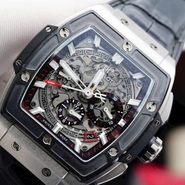 Hublot Skeleton Spirit of Big Bang Titanium Ceramic 642.NM.0170.RX 42mm 6