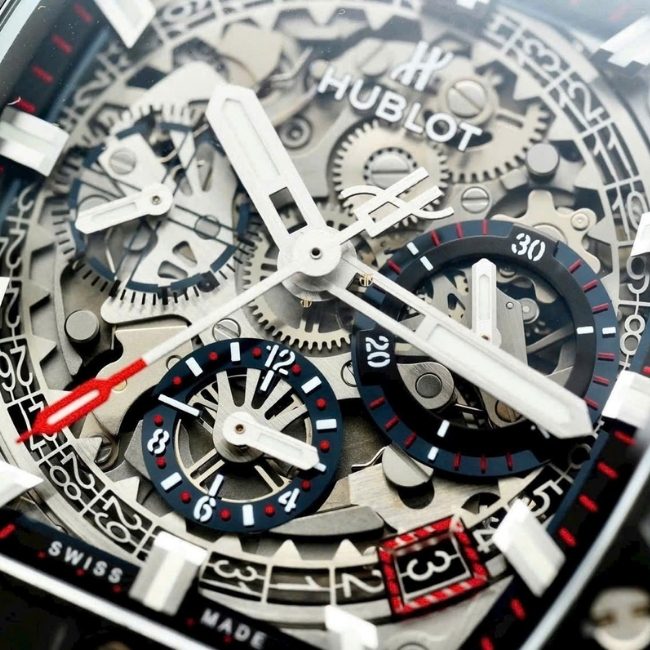 Hublot Skeleton Spirit of Big Bang Titanium Ceramic 642.NM.0170.RX 42mm 7