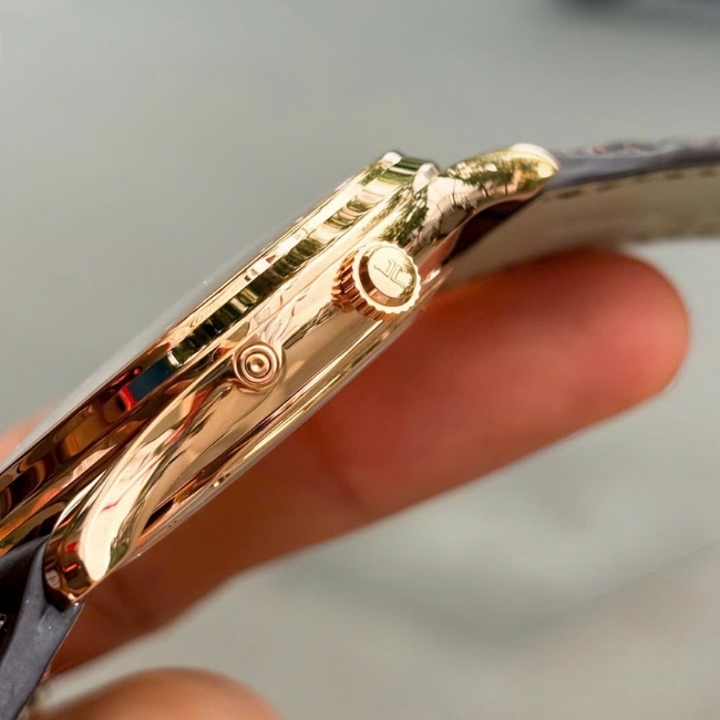 Jaeger-LeCoultre JLC trăng sao - vàng đúc 18k 39mm Automatic - Củ văng Rotor 22k 6