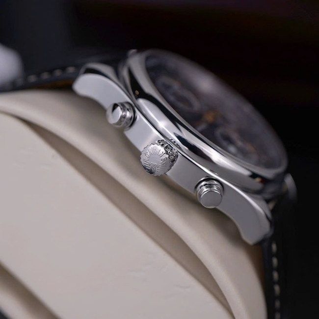 Longines Master Chronograph Moonphase Automatic mặt xám L2.773.4.61.2 3