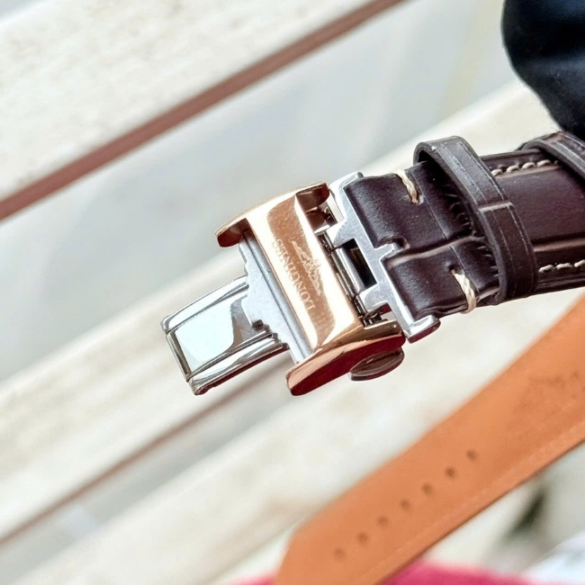 Longines Master Vàng đúc 18k 40mm L2.793.8.96.3 Automatic 8