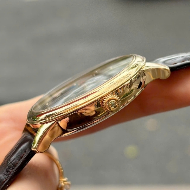 Omega DeVille Prestige Vàng đúc 18k 41mm Green 434.53.41.21.10.001 4