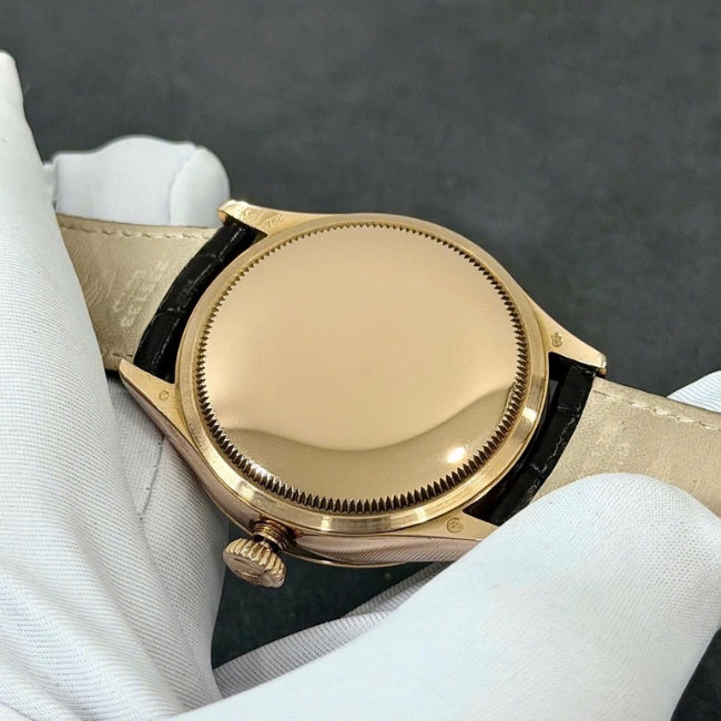 Rolex Cellini Date 50515-0009 Vàng đúc 18k - mặt trắng trải tia 3