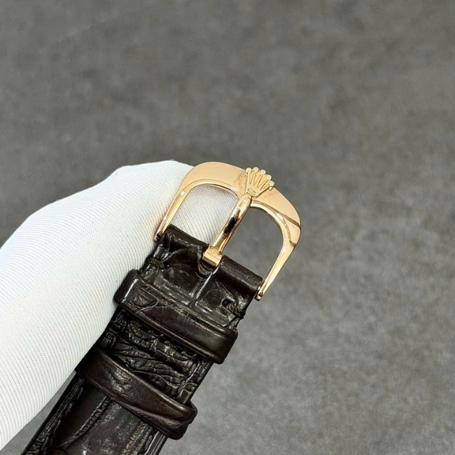 Rolex Cellini Date 50515-0009 Vàng đúc 18k - mặt trắng trải tia 5