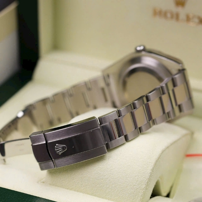 Rolex DateJust Rhodium 41mm - cọc kim - mặt xám - Jubilee 5
