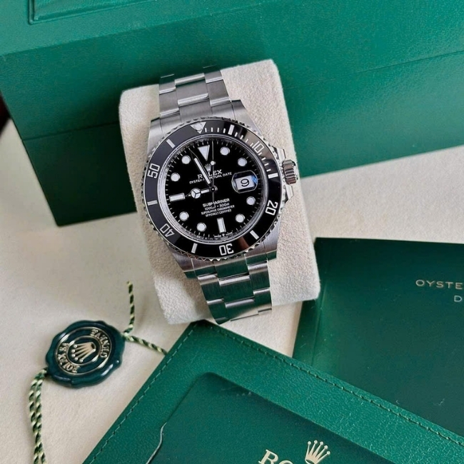 Rolex Submariner Date 126610LN 41mm - mặt số đen - Niềng Ceramic 4
