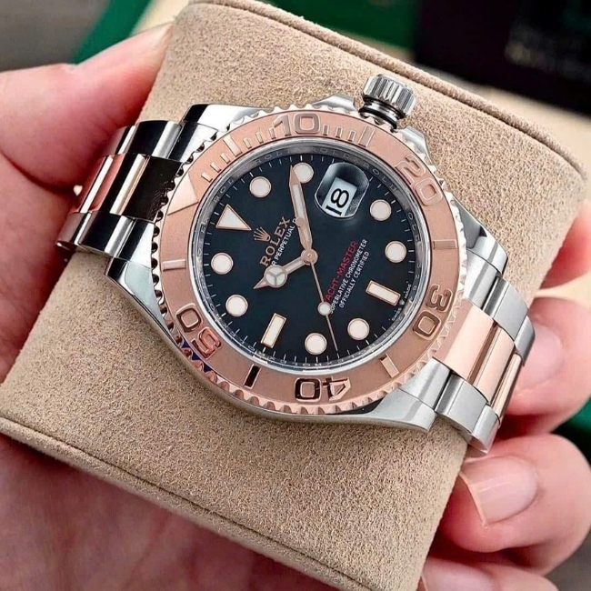 Rolex Yatch Mastet 40mm 126621-0002 Black Demi hồng 18k - mặt số đen 1
