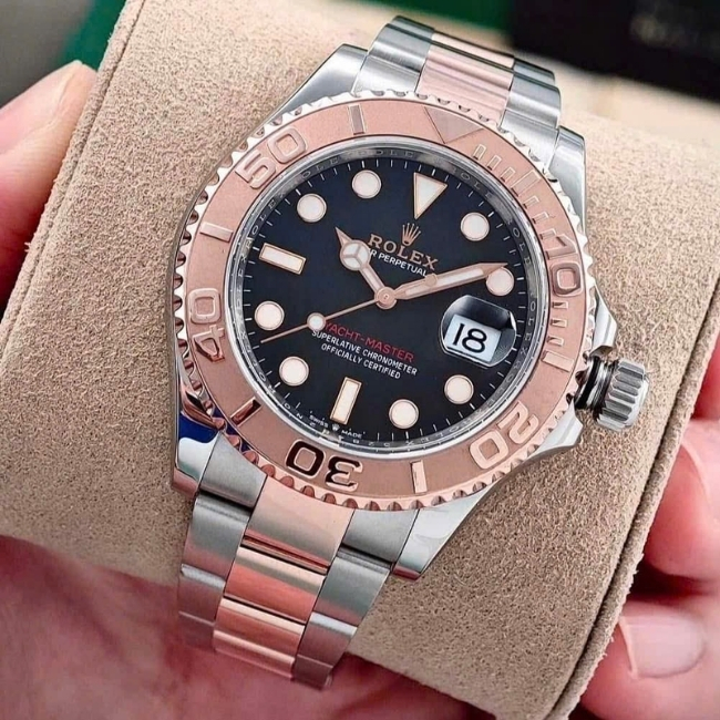 Rolex Yatch Mastet 40mm 126621-0002 Black Demi hồng 18k - mặt số đen 2