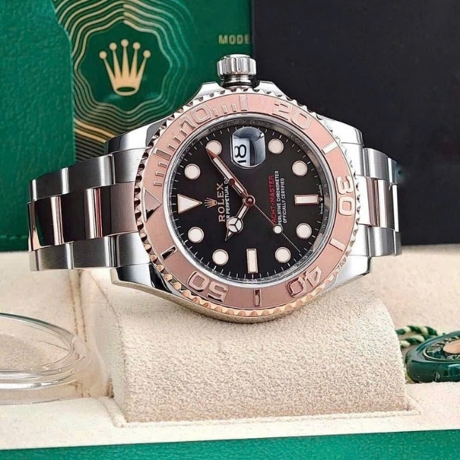 Rolex Yatch Mastet 40mm 126621-0002 Black Demi hồng 18k - mặt số đen 5