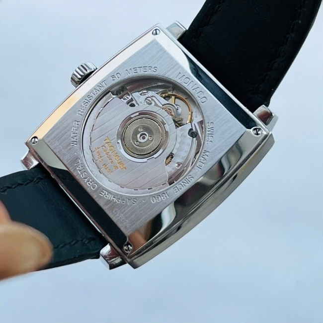 Tag Heuer Monaco WW2113.FC6215 mặt MOP khảm xà cừ và cọc kim cương 2
