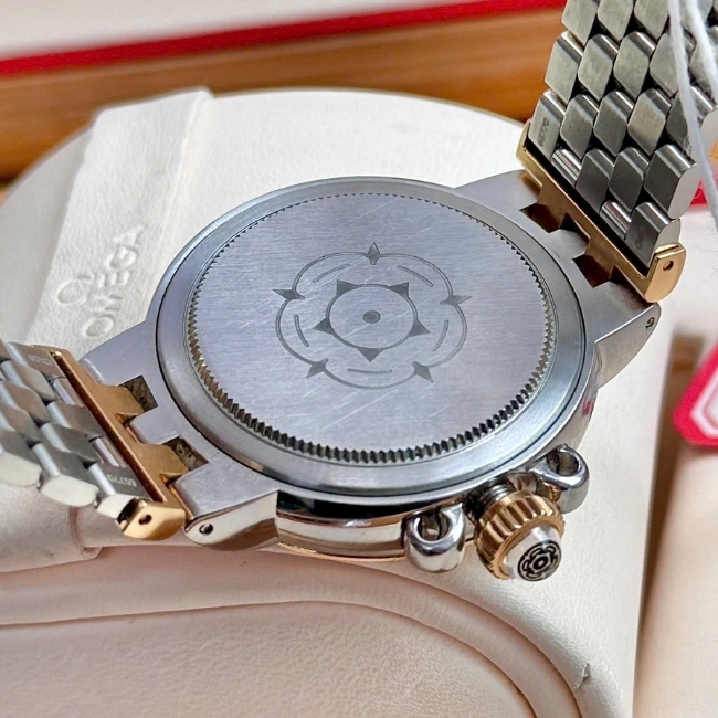 Tudor Glamour Clair 35701 - Demi 18k - mặt xà cừ - cọc số 10 viên kim cương - Automatic 4