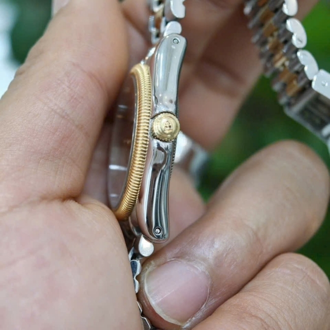 Tudor Monarch 38733 Automatic Demi vàng 18k 35mm 4