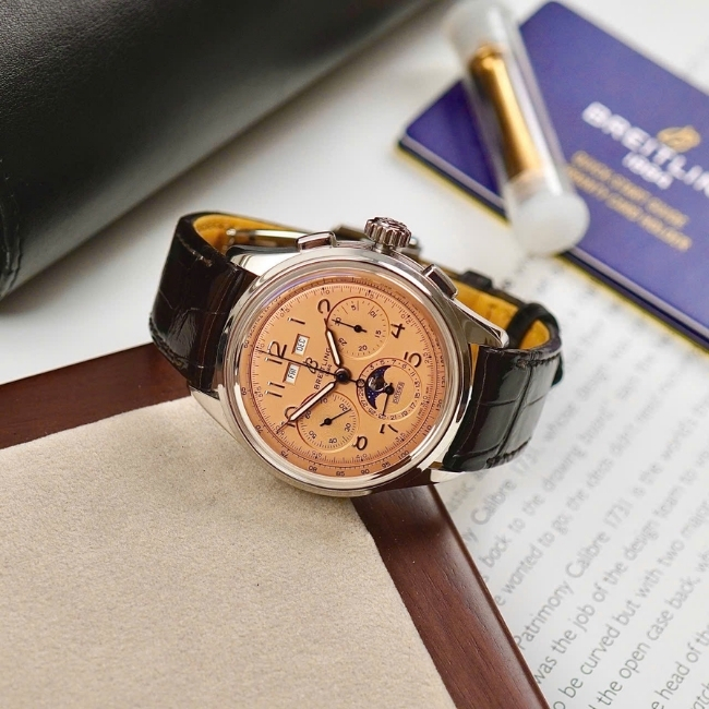 Breitling Premier trăng sao Chronograph full lịch B25 Datora 42mm 7