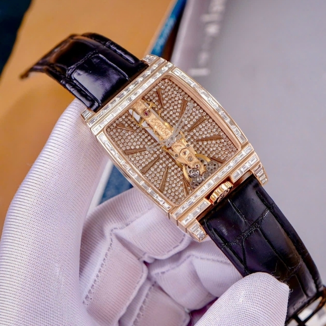 Corum Golden Bridge 18k Rose Gold 113.770.55_0001 GN01 bản lên Full Diamonds Baguette 1