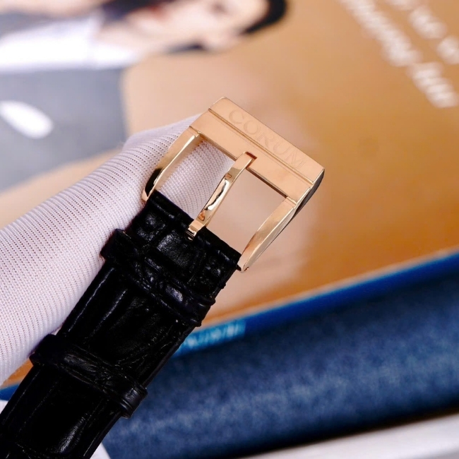 Corum Golden Bridge 18k Rose Gold 113.770.55_0001 GN01 bản lên Full Diamonds Baguette 3