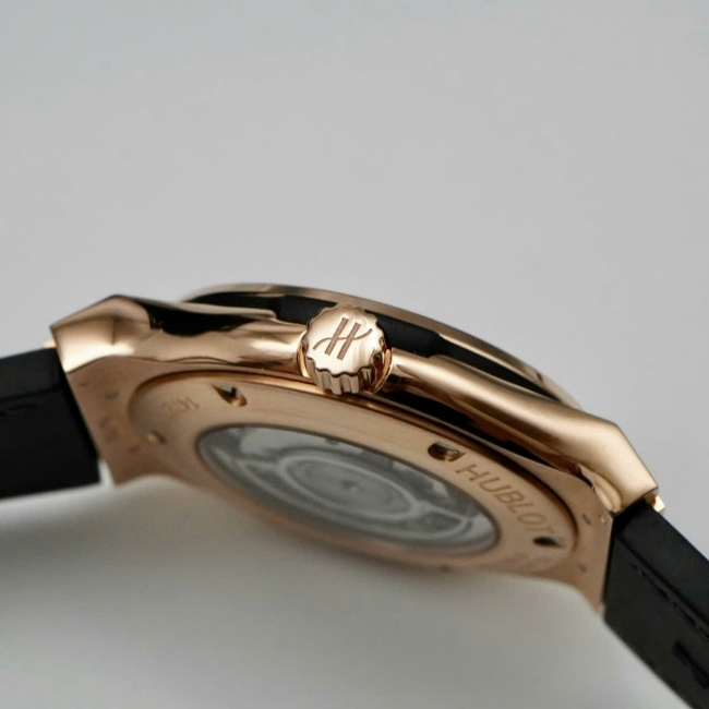 Hublot Classic Fusion Titanium 18k King Gold 42mm 542.OX.7081.LR - mặt xám trải tia 4