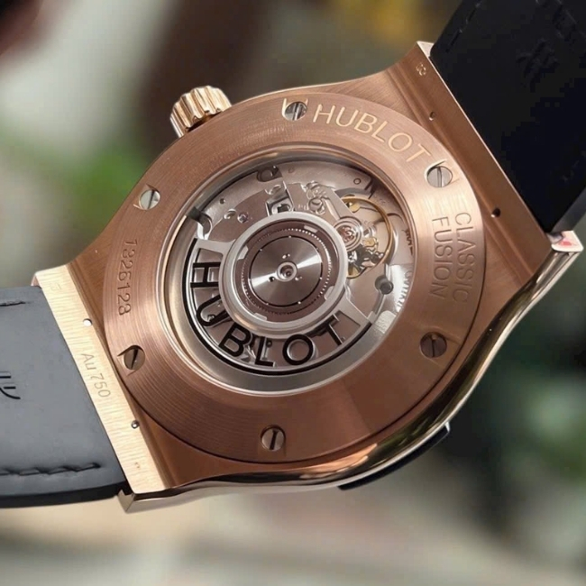 Hublot Classic Fusion Titanium 18k King Gold 42mm 542.OX.7081.LR - mặt xám trải tia 6