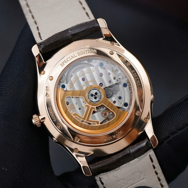 Jaeger-LeCoultre JLC trăng sao - Vàng đúc 18k - mặt xám tia - 39mm Automatic 2