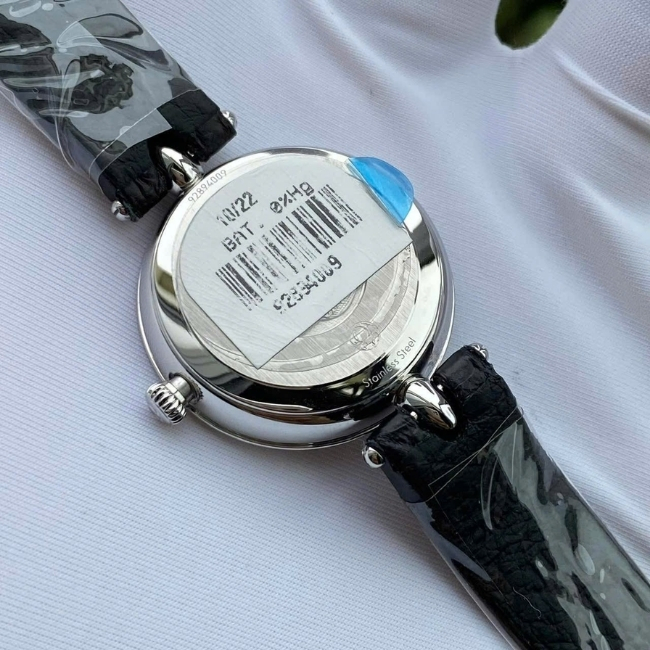 OMEGA Prestige Quartz cọc số 8 viên Diamond 42413276051001 27.4mm 3