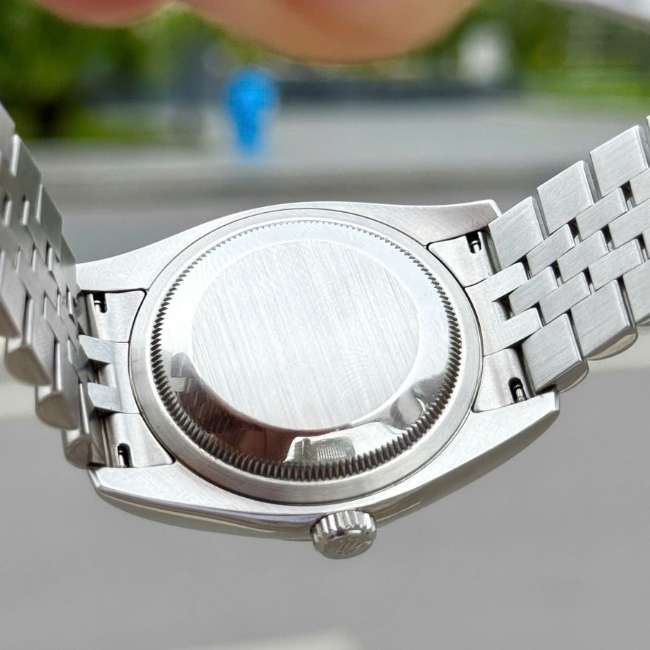 Rolex 116234 Black Index - mặt đen - cọc dạ quang - Jubilee 5
