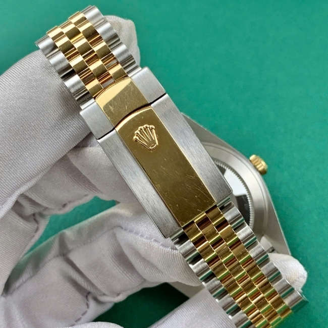 Rolex Datejust 41mm MOP 126333 Demi vàng vàng 18k - cọc kim 3