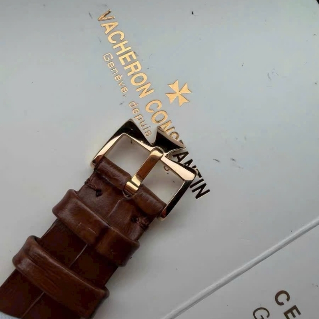 Vacheron Constantin Patrimony Traditional Vàng đúc 18k Diamond Quartz 25558_000R-9406 2