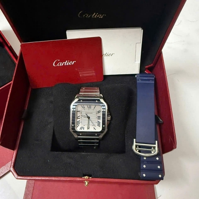Cartier Santos De Cartier WSSA0047 Size L Automatic 5