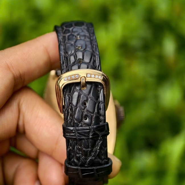 Franck Muller 7080 vàng hồng 18k nguyên khối - full kim zin hãng 7