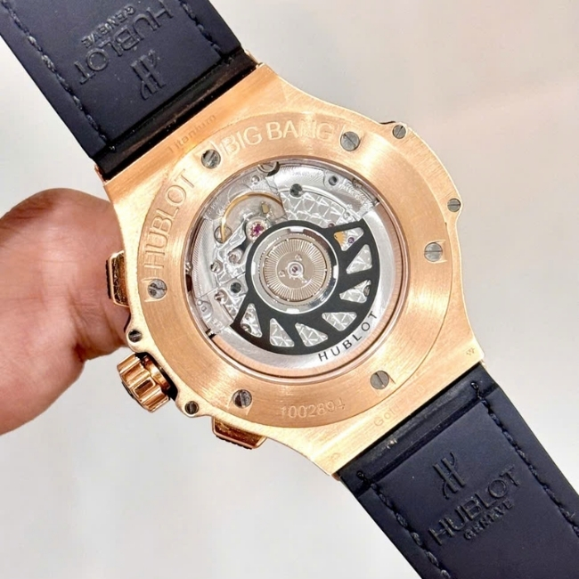 Hublot Big Bang Black 341.PX.1280.VR.1104 Shiny 41mm 18k Diamond 2
