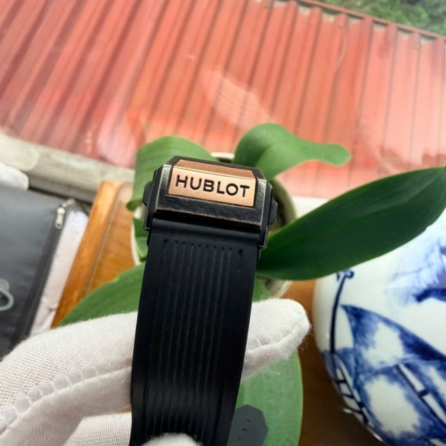 Hublot Big Bang Unico Skeleton king gold 18k 42mm - dây cao su 6