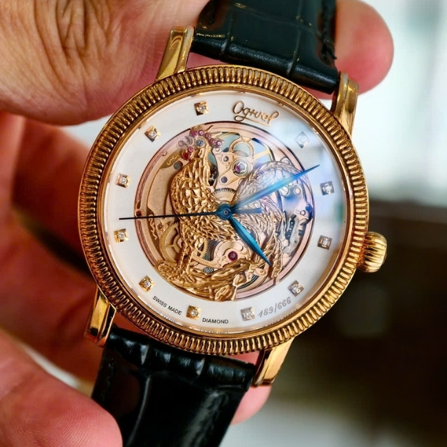 Ogival Kê Vương - cơ lộ máy - cọc số 11 viên Diamond - bản giới hạn 666 chiếc 1