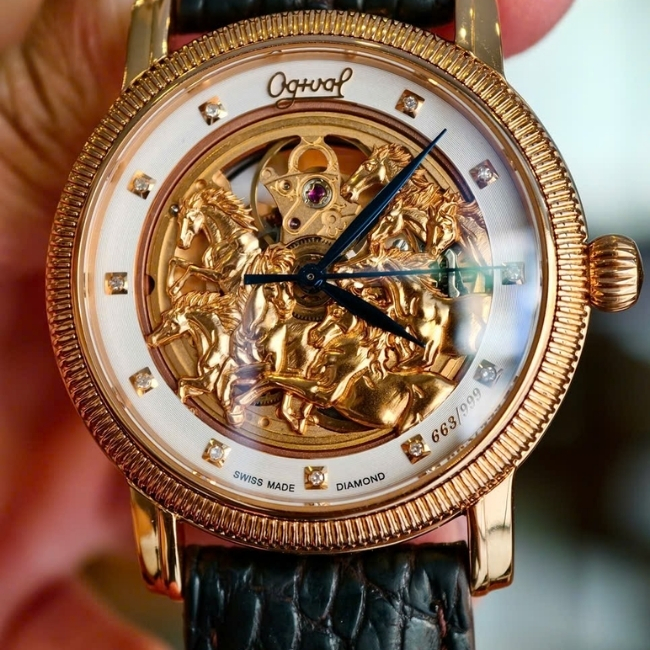 Ogival mã đáo thành công Diamond OG358.88A42GR-GL Limited Edition 999 chiếc 3