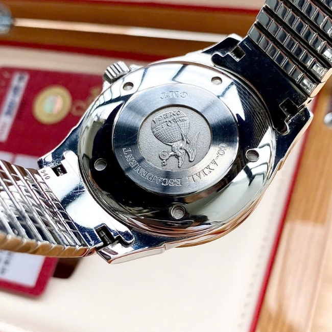 Omega Rồng đen DeVille Co-Axial Chronometer - 2 múi giờ - 39mm 7
